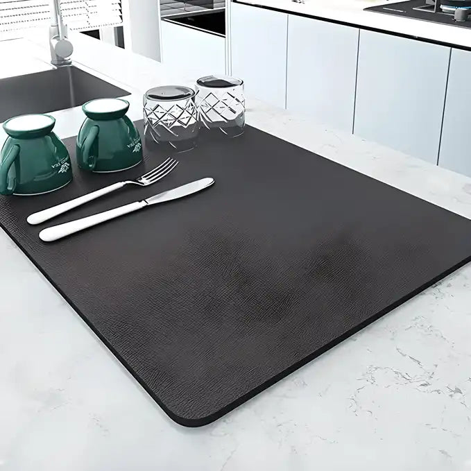 Dish Drying Mat (Assorted) (Pack of 1)