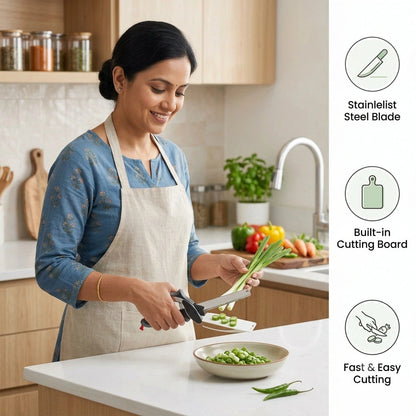 ChopMate™ | Stainless Steel-2 in 1 Smart knife