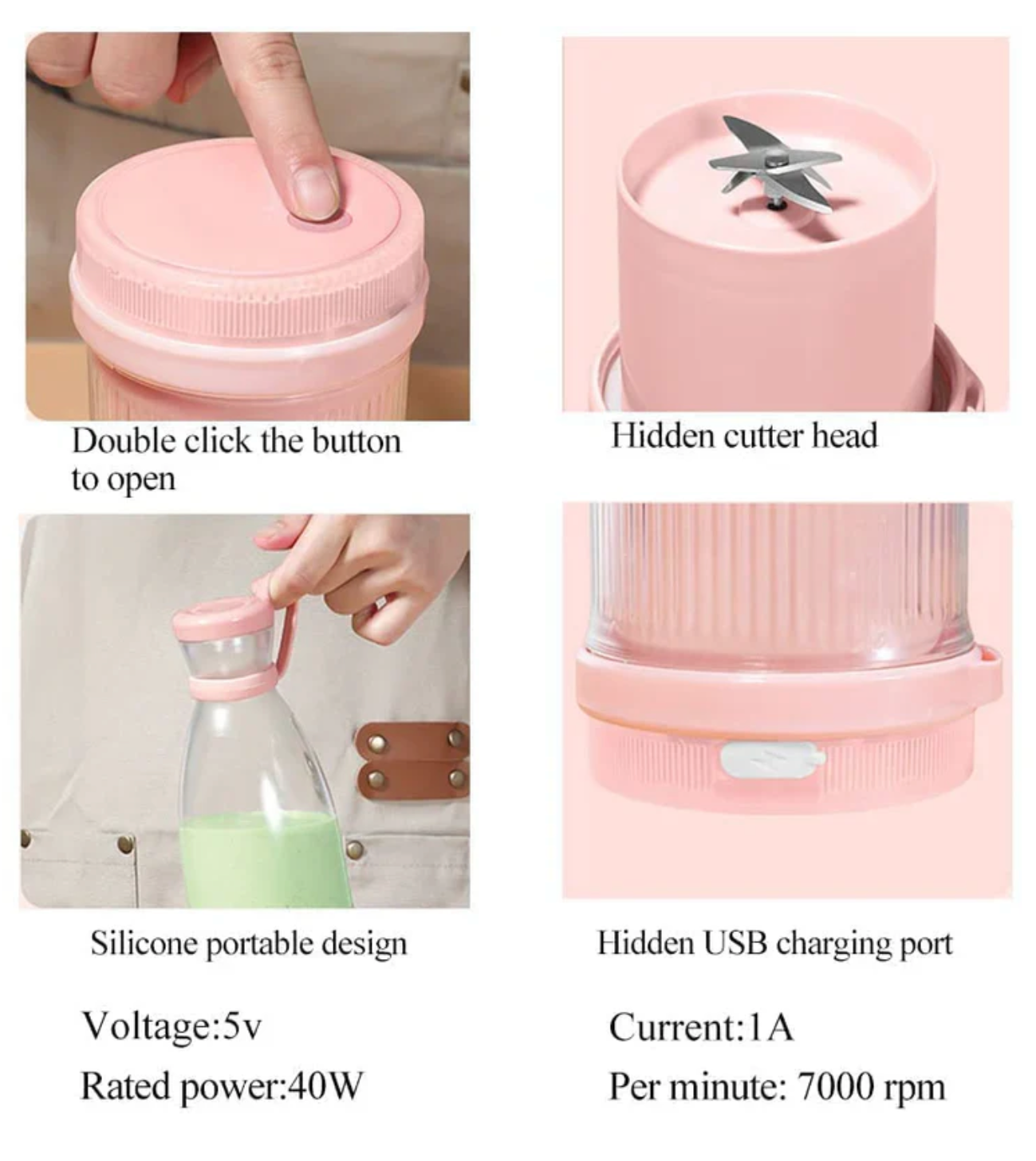 BlendMate™ Portable Juice Blender